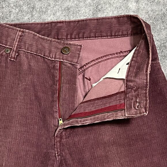 Vintage CHIC by H.I.S. Mauve Corduroy Pants Women’s 12 Pink High Waisted 70’s - Picture 12 of 15